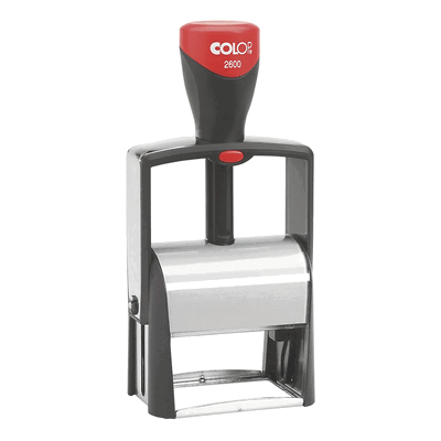 COLOP Classic Line 2600 mit Logo - für max. 8 Zeilen mit Logo 37 x 58 COLOP Classic Line 2600 mit Logo - für max. 8 Zeilen mit Logo 37 x 58