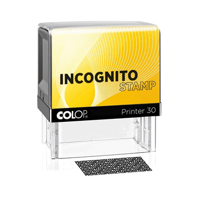 COLOP Sicherheitsstempel Printer 30 Incognito - Stempel im Blister. COLOP Sicherheitsstempel Printer 30 Incognito - Stempel im Blister.