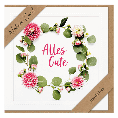 3 x bsb Allgemeine Glückwunschkarte - Natur Card inkl. Umschlag. 3 x bsb Allgemeine Glückwunschkarte - Natur Card inkl. Umschlag.
