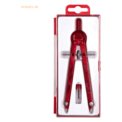 10 x Alco Geometriezirkel 165mm rot 10 x Alco Geometriezirkel 165mm rot