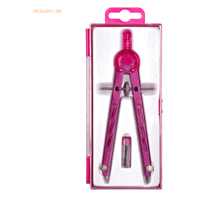 10 x Alco Geometriezirkel rosa 10 x Alco Geometriezirkel rosa