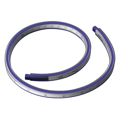 Alco Kurvenlineal 40 cm blau Alco Kurvenlineal 40 cm blau
