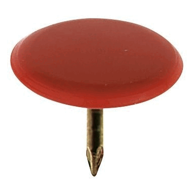 25 x Alco Reißnägel Sun 9,5mm kunststoffüberzogen VE=100 Stück rot 25 x Alco Reißnägel Sun 9,5mm kunststoffüberzogen VE=100 Stück rot