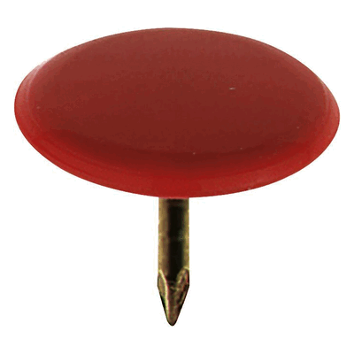 Alco Reißnägel Sun kunststoffüberzogen 9,5mm VE=1000 Stück rot Alco Reißnägel Sun kunststoffüberzogen 9,5mm VE=1000 Stück rot
