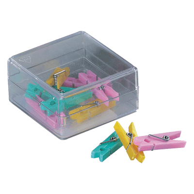 Alco Wäscheklammern - 32mm - 10 Stück - Bunt Alco Wäscheklammern - 32mm - 10 Stück - Bunt