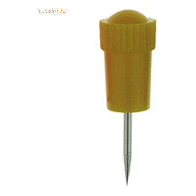 10 x Alco Stoßnadel 12mm gelb VE=25 Stück 10 x Alco Stoßnadel 12mm gelb VE=25 Stück