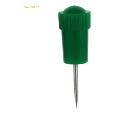 10 x Alco Stoßnadel 12mm dunkelgrün VE=25 Stück 10 x Alco Stoßnadel 12mm dunkelgrün VE=25 Stück
