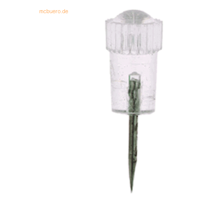10 x Alco Stoßnadel 12mm glasklar VE=25 Stück 10 x Alco Stoßnadel 12mm glasklar VE=25 Stück