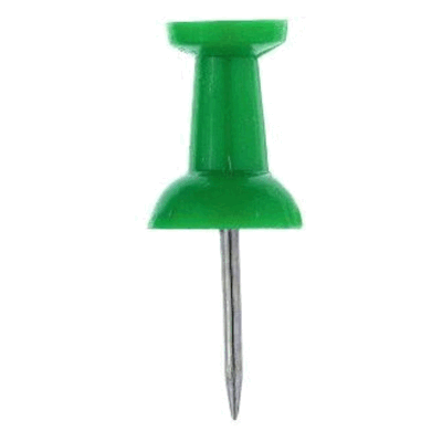 10 x Alco Pinnwandnadel 7,5mm dunkelgrün VE=40 Stück 10 x Alco Pinnwandnadel 7,5mm dunkelgrün VE=40 Stück