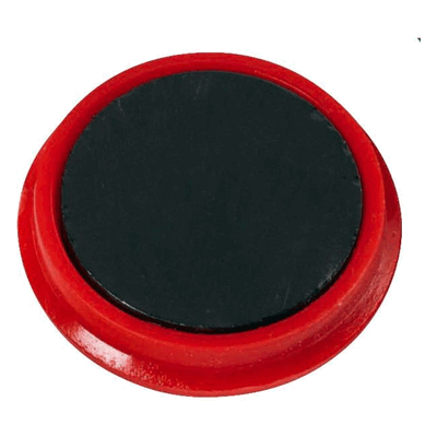 10 x Alco Haftmagnet Metall Kunststoff 24mm TG 300 g rot VE=6 Stück 10 x Alco Haftmagnet Metall Kunststoff 24mm TG 300 g rot VE=6 Stück