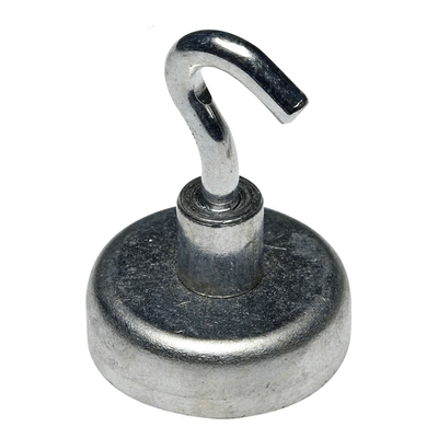 5 x Alco Hakenmagnet Metall 25mm TG 3500 g silber 5 x Alco Hakenmagnet Metall 25mm TG 3500 g silber
