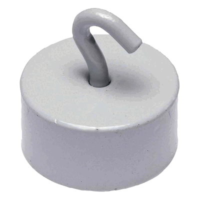 Alco Hakenmagnet Neodym Neodym (Nd) 30mm TG 28000 g weiß Alco Hakenmagnet Neodym Neodym (Nd) 30mm TG 28000 g weiß