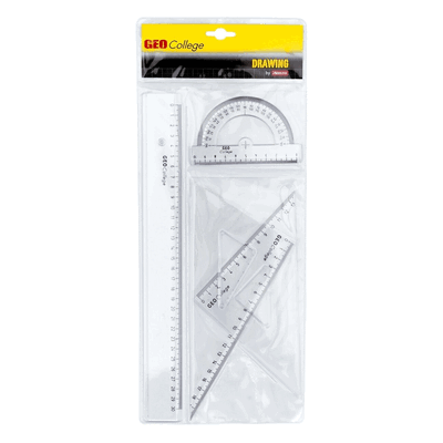 20 x Aristo Geometrie-Set Geocollege 4-teilig transparent 20 x Aristo Geometrie-Set Geocollege 4-teilig transparent