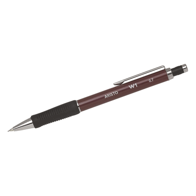 10 x Aristo Feinminenstift W1 0,7mm weinrot 10 x Aristo Feinminenstift W1 0,7mm weinrot