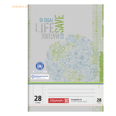 25 x Brunnen Schulheft A5 16 Blatt RC Lineatur 28 25 x Brunnen Schulheft A5 16 Blatt RC Lineatur 28