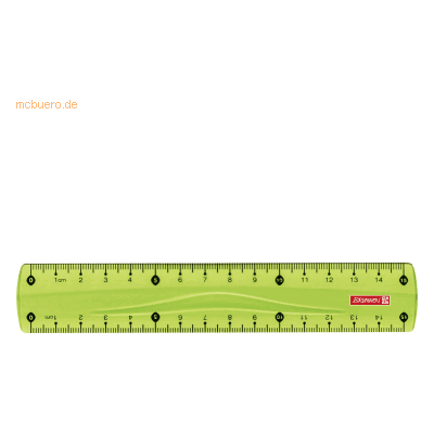 10 x Brunnen Lineal Colour Code 15cm kiwi 10 x Brunnen Lineal Colour Code 15cm kiwi