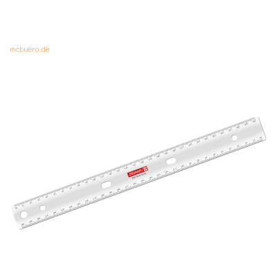 10 x Brunnen Lineal zum Abheften 30cm glasklar 10 x Brunnen Lineal zum Abheften 30cm glasklar