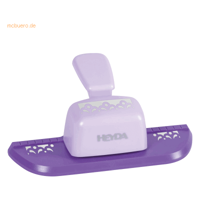 Heyda Motivstanzer für Karton bis 220g/qm Bordüre Ornament 50x20mm Heyda Motivstanzer für Karton bis 220g/qm Bordüre Ornament 50x20mm
