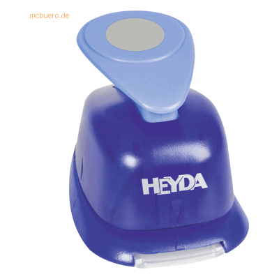 Heyda Motivstanzer für Karton bis 220g/qm Kreis 18 mm ca. 25x25mm Heyda Motivstanzer für Karton bis 220g/qm Kreis 18 mm ca. 25x25mm