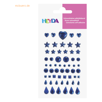 5 x Heyda Schmuckstein-Etiketten Herz, Stern, Kreis, Quadrat, Tropfen 5 x Heyda Schmuckstein-Etiketten Herz, Stern, Kreis, Quadrat, Tropfen