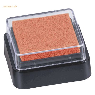 10 x Heyda Stempelkissen Mini getränkt 3x3cm orange 10 x Heyda Stempelkissen Mini getränkt 3x3cm orange