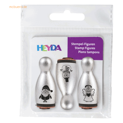 6 x Heyda Mini Stempel 1,2cm VE=3 Stück Niko & Co 6 x Heyda Mini Stempel 1,2cm VE=3 Stück Niko & Co