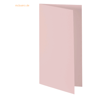 50 x Heyda Doppelkarte DL 200g/qm rosa 50 x Heyda Doppelkarte DL 200g/qm rosa