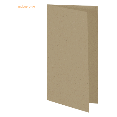 50 x Heyda Doppelkarte DL 220g/qm RC natur 50 x Heyda Doppelkarte DL 220g/qm RC natur