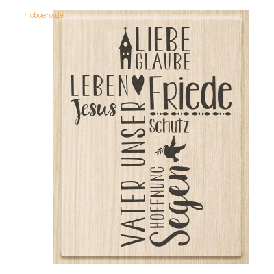 Knorr Prandell 211801112 Buchenholz Stempel - Unser Vater - Stempel Knorr Prandell 211801112 Buchenholz Stempel - Unser Vater - Stempel