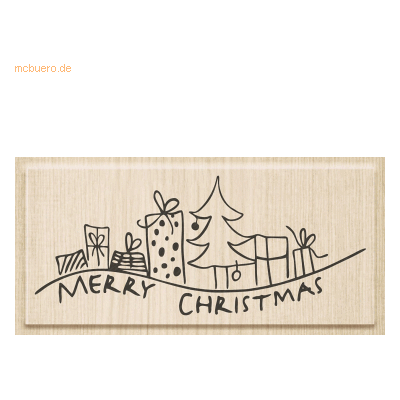 Heyda Motivstempel 'Geschenke!' 9,5x4cm Heyda Motivstempel 'Geschenke!' 9,5x4cm