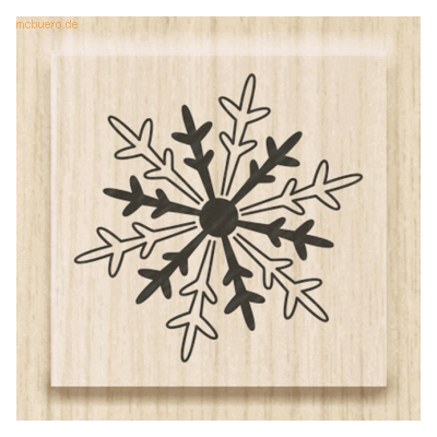 Heyda Motivstempel 'Eiskristall mini' 2,5x2,5cm Heyda Motivstempel 'Eiskristall mini' 2,5x2,5cm