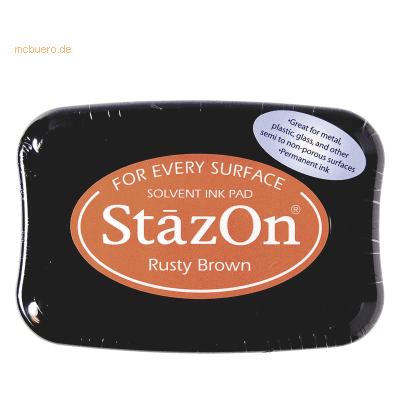 StazOn Rusty Brown Stempelkissen - Tintenpad StazOn Rusty Brown Stempelkissen - Tintenpad