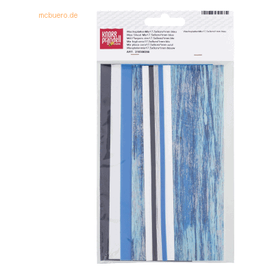 Knorr prandell Verzierwachs Sortiment blau 1 Set Knorr prandell Verzierwachs Sortiment blau 1 Set