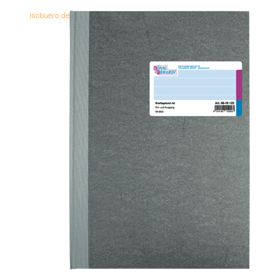 K+E Brieftagebuch A4 96 Blatt Deckenband hellblau K+E Brieftagebuch A4 96 Blatt Deckenband hellblau