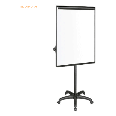 Bi-Office Flipchart 70x100cm mobil schwarz Bi-Office Flipchart 70x100cm mobil schwarz