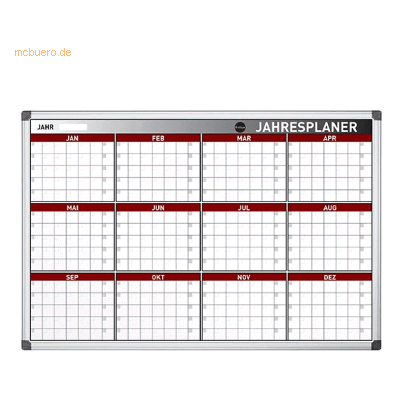 Bi-Office Jahresplaner Earth-It 12 Monate 90x60cm Bi-Office Jahresplaner Earth-It 12 Monate 90x60cm