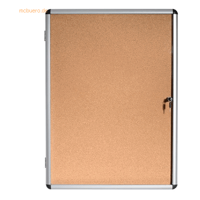 Bi-Office Schaukasten Earth-It Kork 72x67,4cm für 6xA4 Indoor Korktafe Bi-Office Schaukasten Earth-It Kork 72x67,4cm für 6xA4 Indoor Korktafe