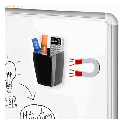 CEP Stifteköcher Gloss magnetisch 530 M R schwarz CEP Stifteköcher Gloss magnetisch 530 M R schwarz
