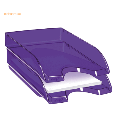 10 x CEP Briefablage CepPro Happy A4 violett 10 x CEP Briefablage CepPro Happy A4 violett