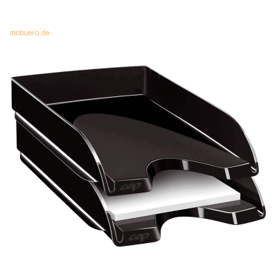 10 x CEP Briefablage CepPro Happy A4 schwarz 10 x CEP Briefablage CepPro Happy A4 schwarz