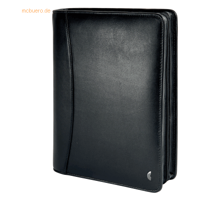 Chronoplan Kalender-Ringbuch A5 Compact Standard Leder schwarz Chronoplan Kalender-Ringbuch A5 Compact Standard Leder schwarz