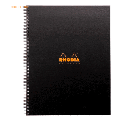 Rhodia Notizbuch Notebook Rhodiactive A4 21x29,7cm 80 Blatt 90g karier Rhodia Notizbuch Notebook Rhodiactive A4 21x29,7cm 80 Blatt 90g karier