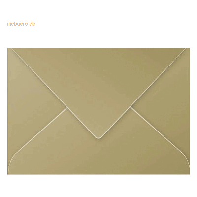 Clairefontaine Briefumschlag Pollen C5 120g VE=20 Stück gummiert gold Clairefontaine Briefumschlag Pollen C5 120g VE=20 Stück gummiert gold