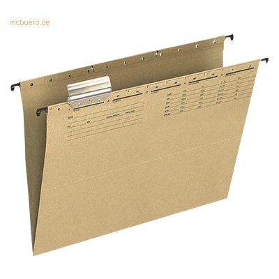 25 x Connect Hängemappen A4 230g Natronkarton naturbraun 25 x Connect Hängemappen A4 230g Natronkarton naturbraun