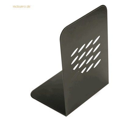 M+M Buchstützen 134x110x190mm Metall VE=2 Stück schwarz M+M Buchstützen 134x110x190mm Metall VE=2 Stück schwarz