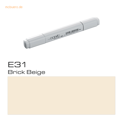 Copic E31 Ziegelbeige Marker - Marker Copic E31 Ziegelbeige Marker - Marker