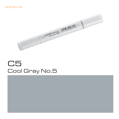 Copic C5 Marker - Professioneller Pinsel & Broad Tips Copic C5 Marker - Professioneller Pinsel & Broad Tips