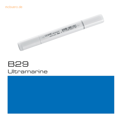 Copic B29 Marker - Professioneller Pinsel, Alkohol-Tinte, 358 Farben Copic B29 Marker - Professioneller Pinsel, Alkohol-Tinte, 358 Farben