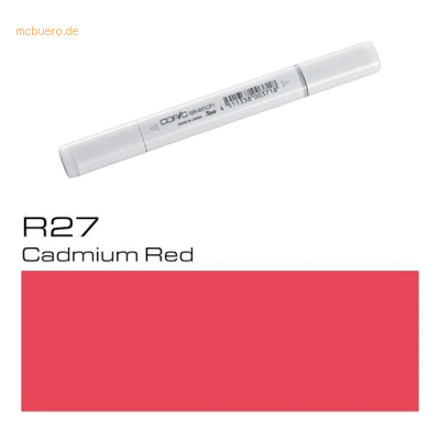 Copic R27 Pinselmarker - Marker - Professioneller Pinsel & Medium Broad Copic R27 Pinselmarker - Marker - Professioneller Pinsel & Medium Broad