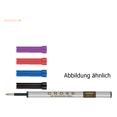 6 x Cross Kugelschreibermine Jumbo blau M Blisterkarte 6 x Cross Kugelschreibermine Jumbo blau M Blisterkarte